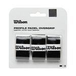 Wilson Overgrips Wilson Profile 3er Pack-Schwarz