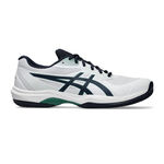 ASICS Tennisschuhe ASICS Game FF Sandplatzschuh Herren-Weiß,Dunkelblau