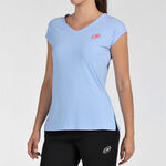 Bullpadel Bekleidung Bullpadel Covelo T-Shirt Damen-Hellblau