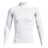 Heatgear Comp Mock Longsleeve Herren-Weiß