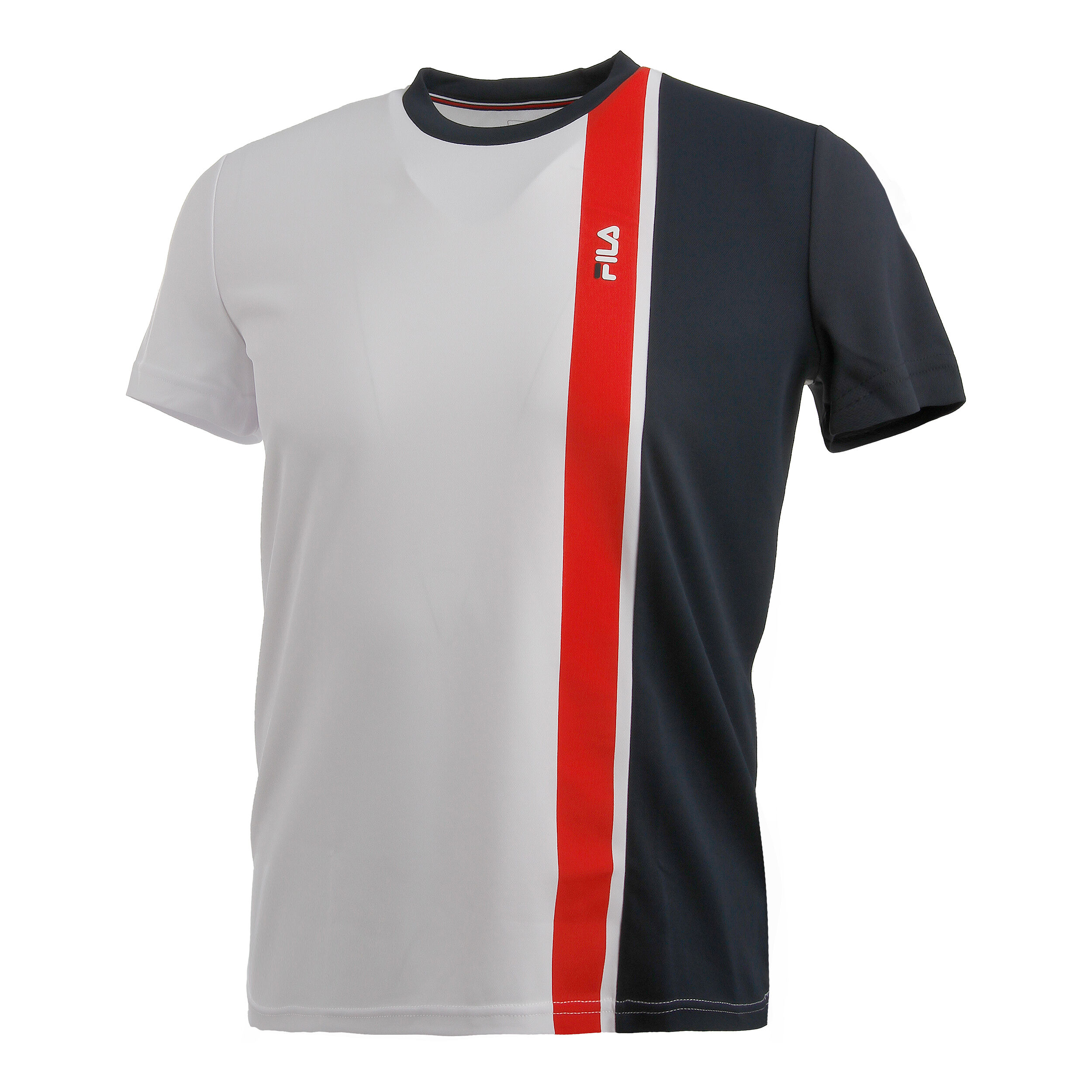 Fila Toby T Shirt Herren Wei Dunkelblau online kaufen Tennis