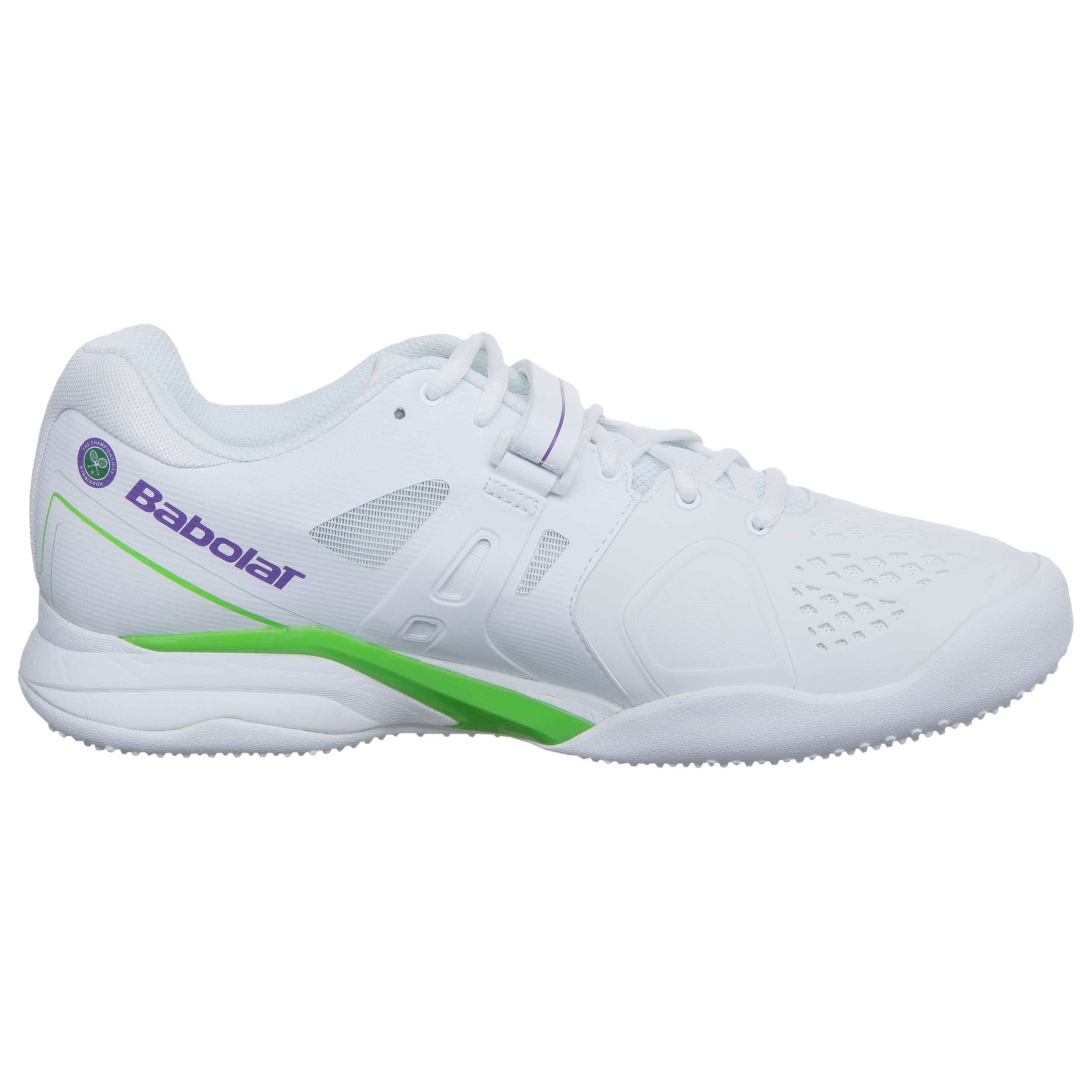 Wimbledon Propulse Grass Rasenschuh Herren WeiB Hellgrun