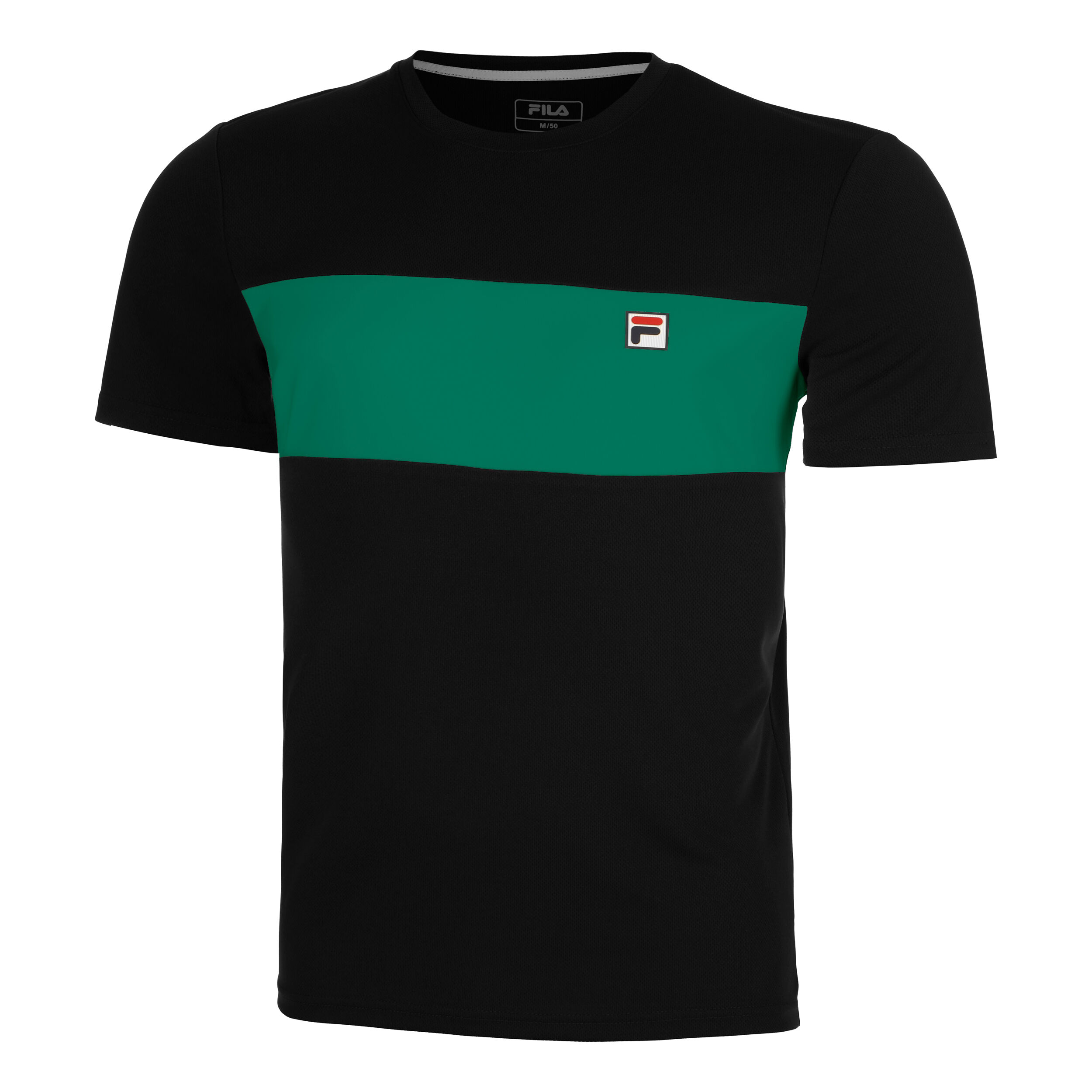 T shirt fila noir hot sale