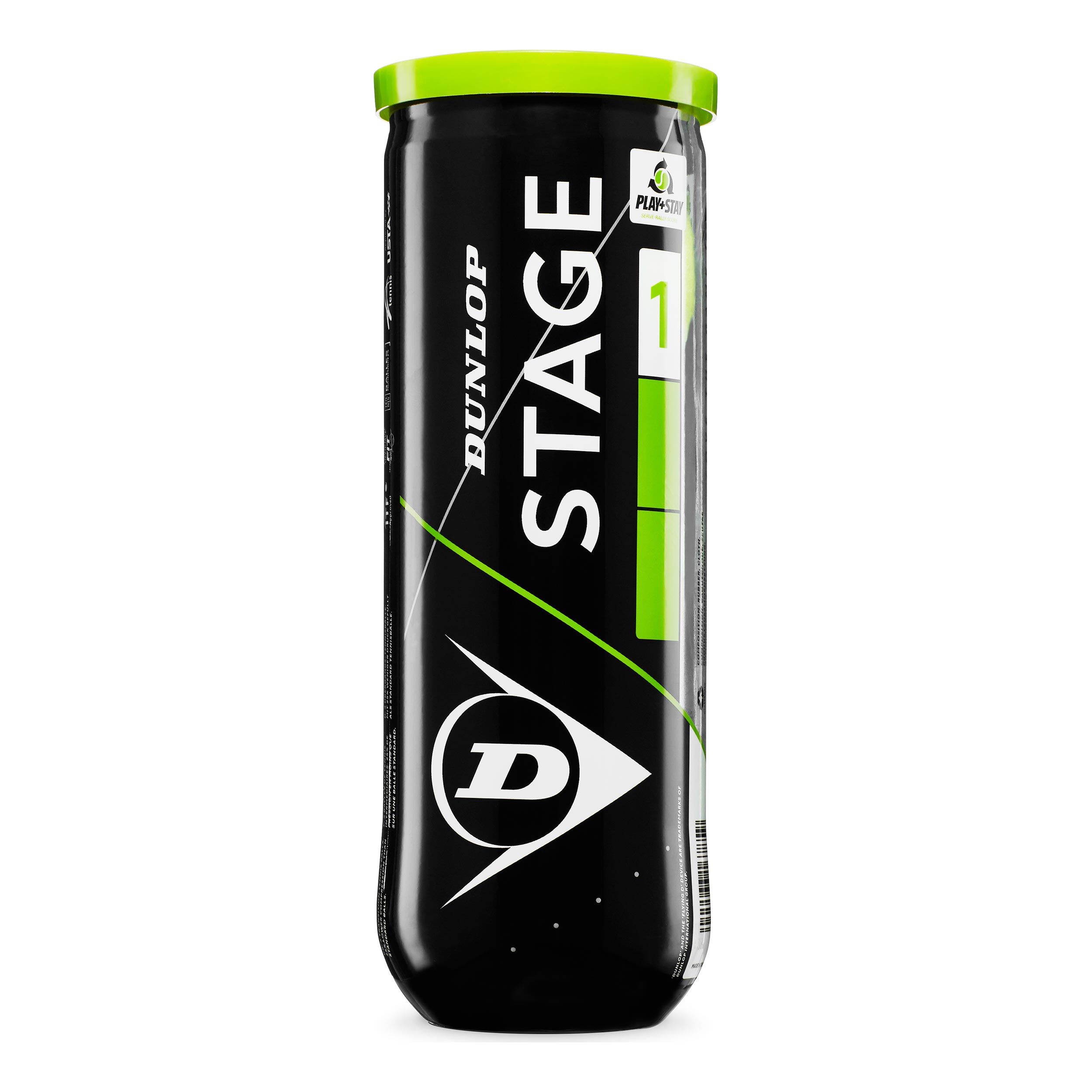 gelb nosize DUNLOP ATP 3er Dose Tennisball
