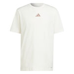 adidas Bekleidung adidas Designed For Training Intense T-Shirt Herren-Wei&szlig;