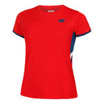 Lotto Bekleidung Lotto Squadra III T-Shirt Damen-Rot