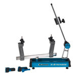 Gamma Technisches Equipment Gamma X-2 Besaitungsmaschine-Blau,Silber