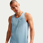 Nike Laufshirt Nike Stride Laufshirt Herren - hellblau, silber