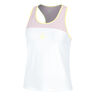 Mind Racerback Tank-Top Damen-Weiß,Flieder