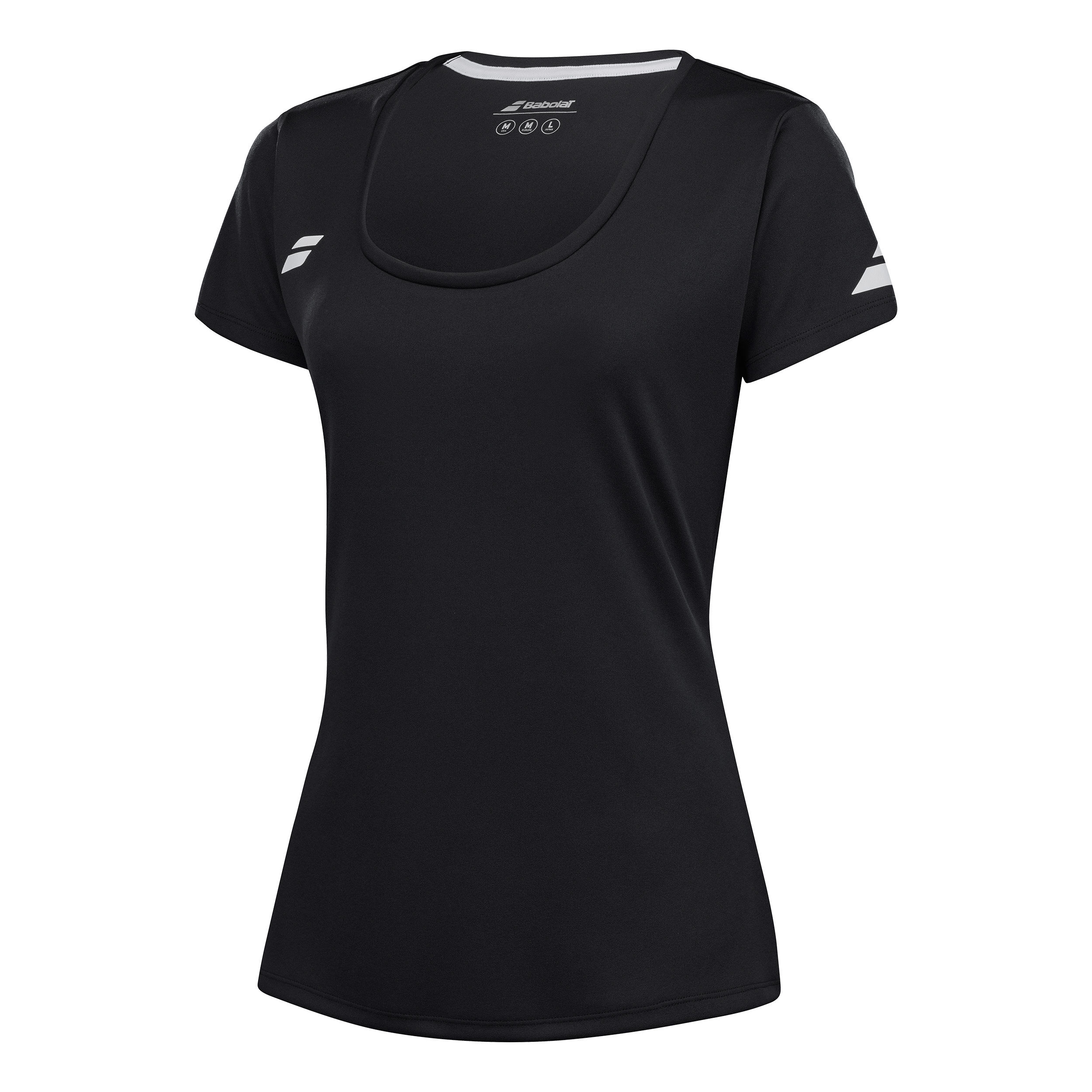 Black cap sleeve shirt store