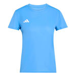 adidas Bekleidung adidas adizero Essential  Laufshirt Damen-blau