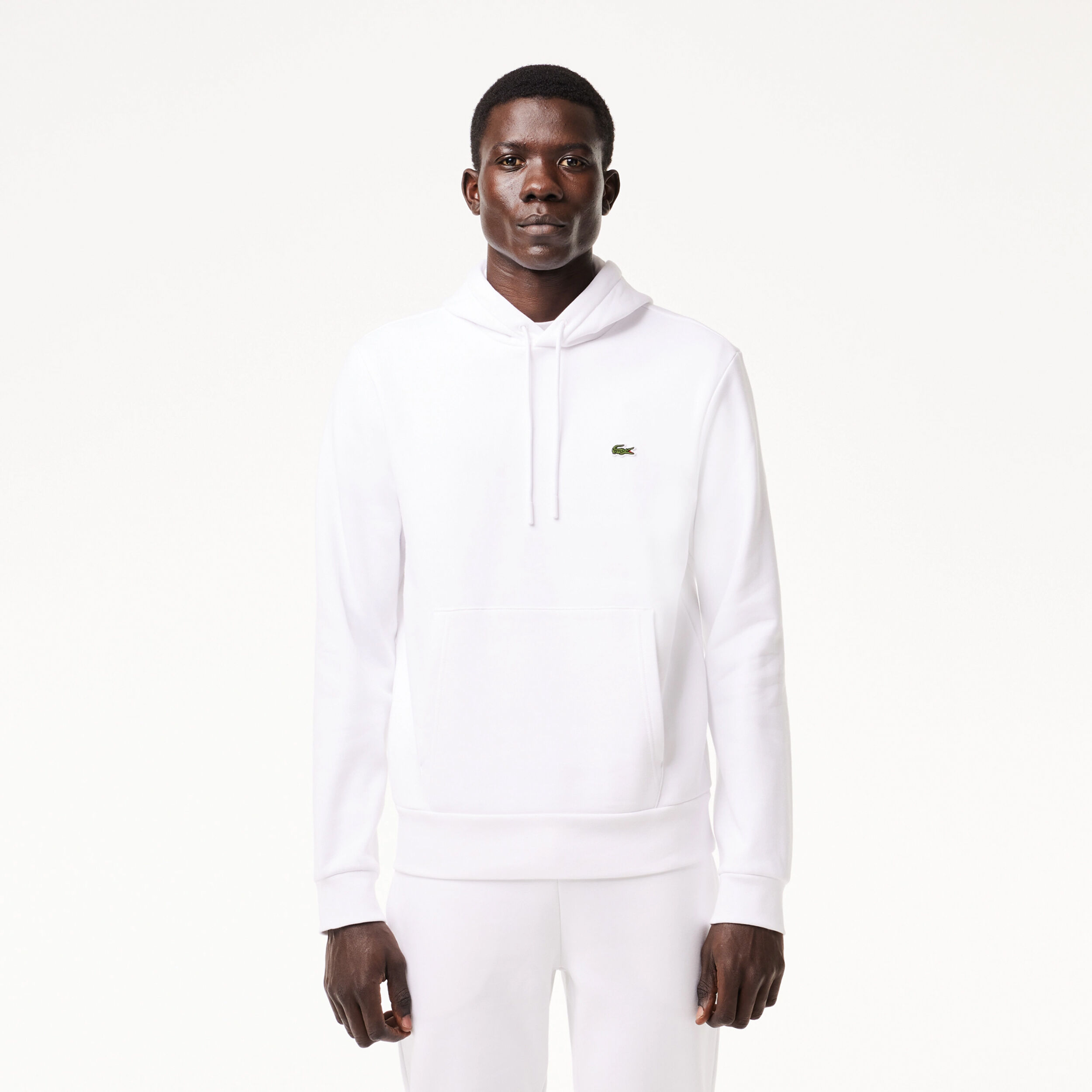 Lacoste hoodie herren weiß Clearance