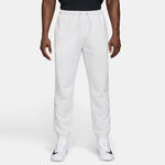 Nike Bekleidung Nike Court Dri-Fit Heritage Fleece Trainingshose Herren - weiß, 