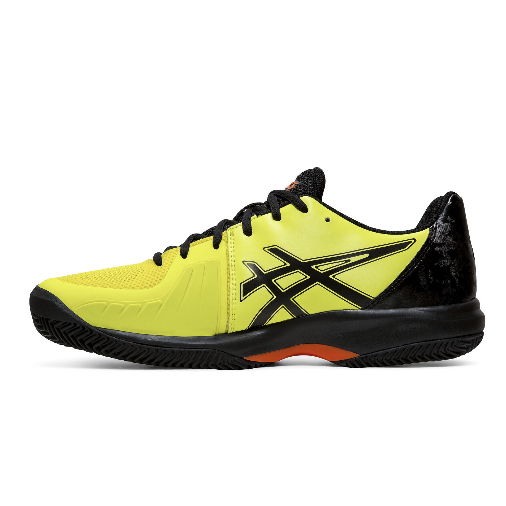 Gel Court Speed Clay Sandplatzschuh Herren Gelb Schwarz