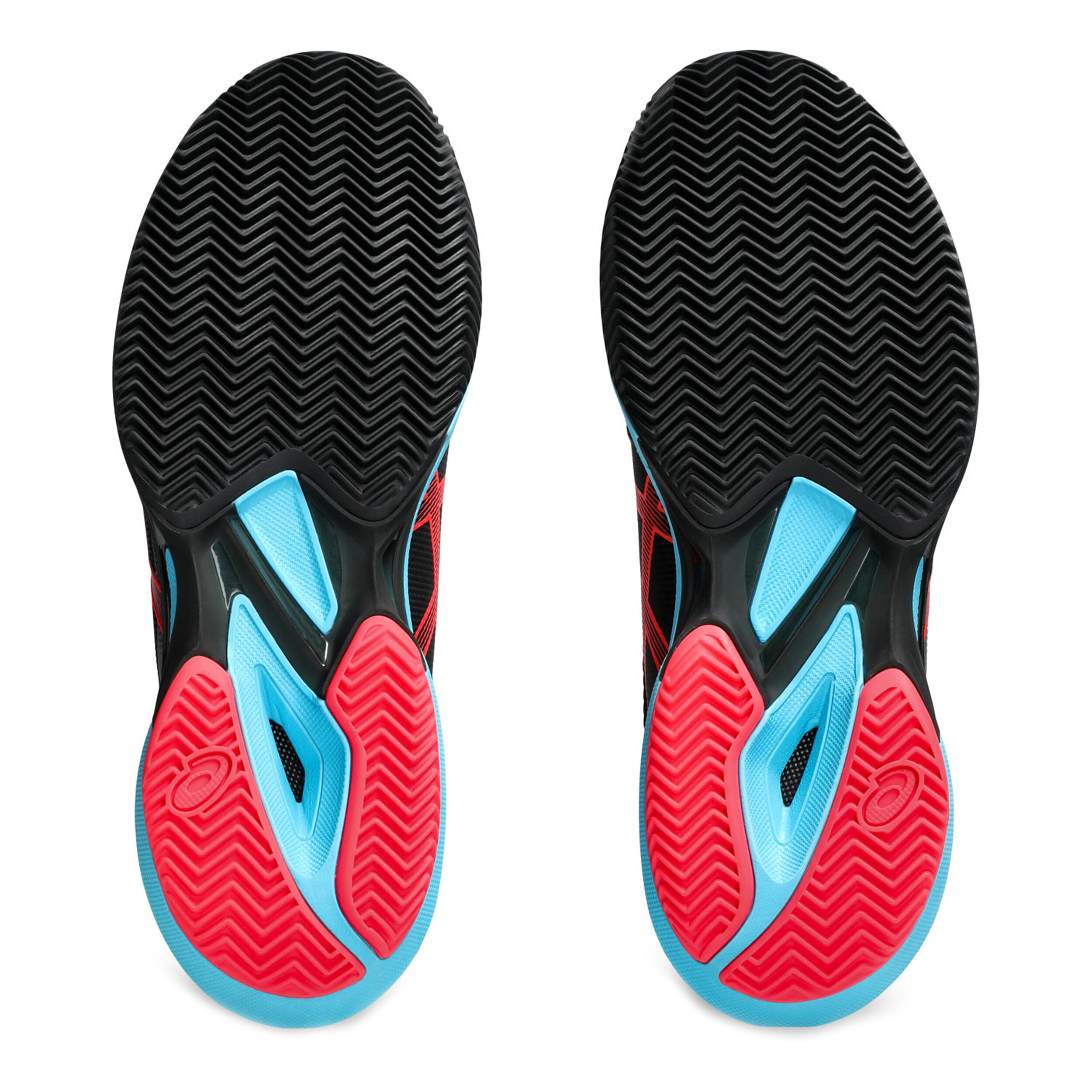 ASICS Solution Speed FF 3 Sandplatzschuh Herren Schwarz Rot online kaufen Tennis Point DE