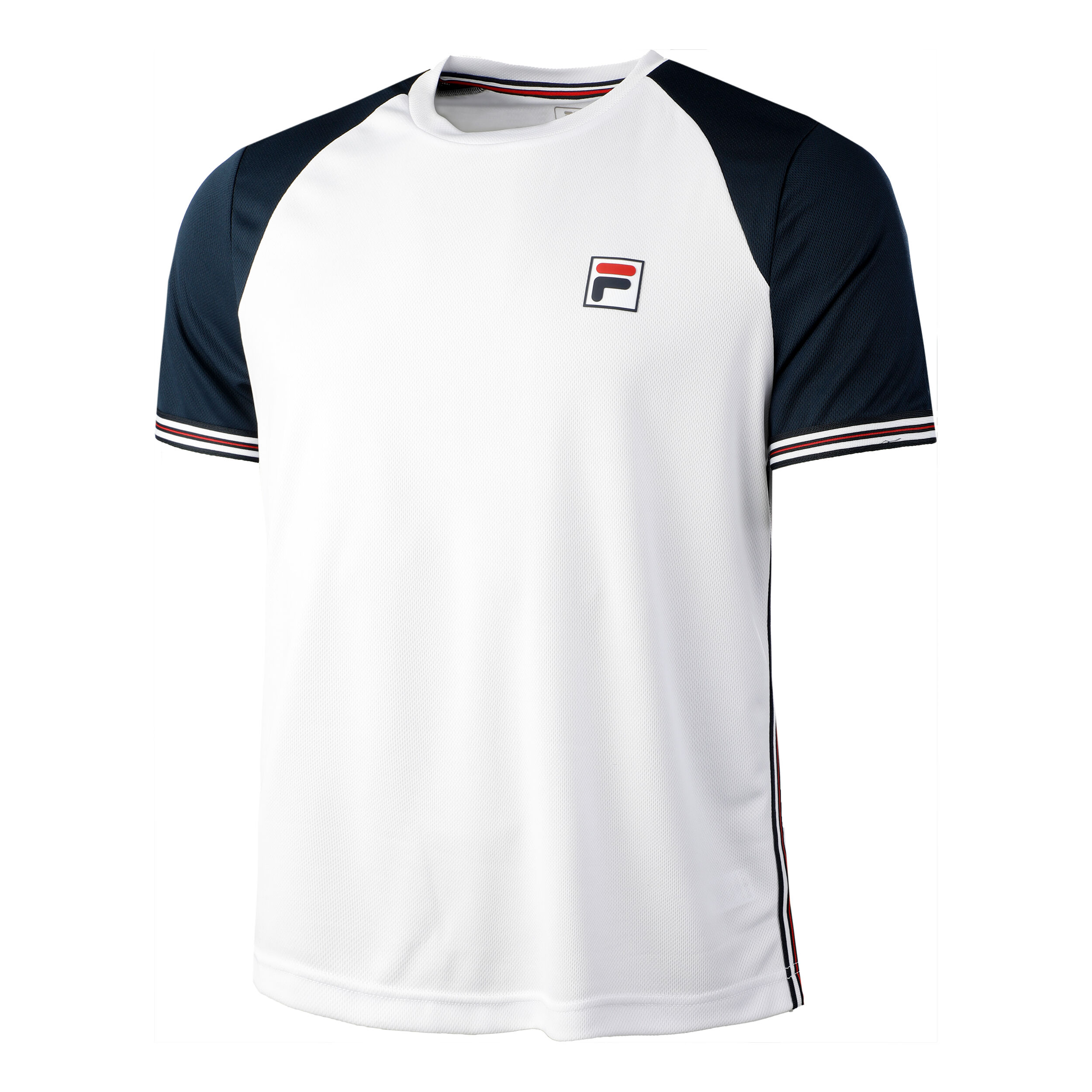 Fila Tee Alfie T Shirt Herren WeiB Blau online kaufen Tennis Point DE