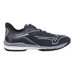 Mizuno Tennisschuhe Mizuno Wave Exceed Tour 6 Sandplatzschuh Herren-Grau,Wei&szlig;