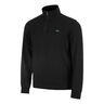 Urban Lifestyle Half Zip Longsleeve Herren-Schwarz