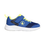 Quiet Please Tennisschuhe Quiet Please Courtstyler Velcro Allcourtschuh Kinder-Blau,Gelb