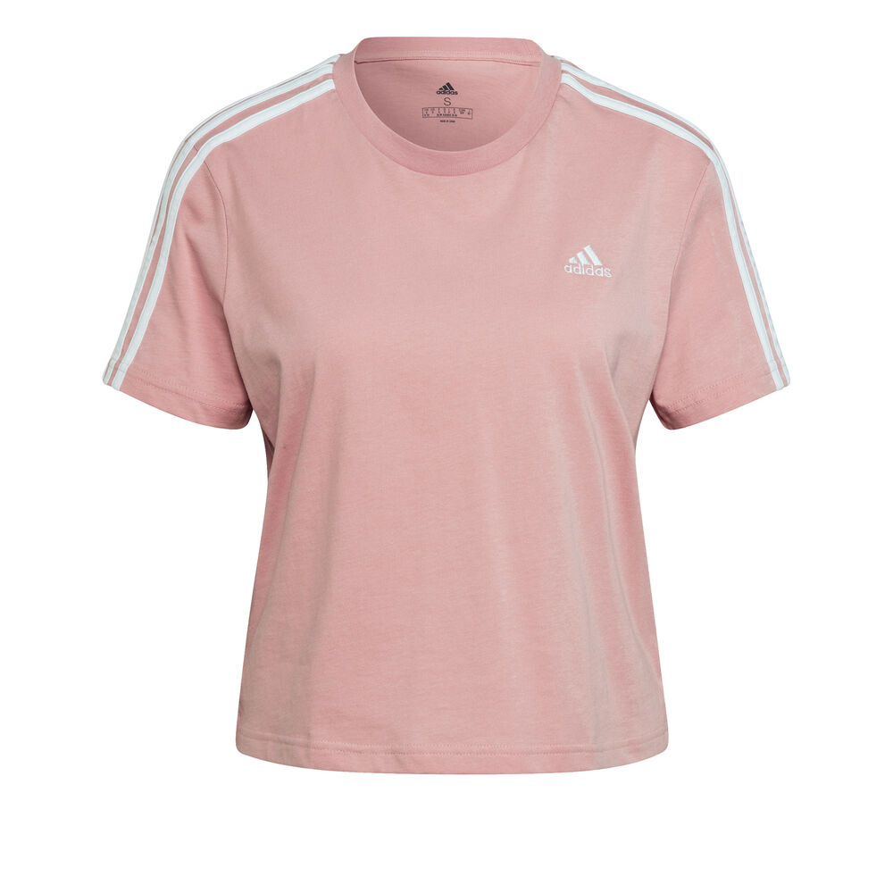 3 Stripes Crop T-Shirt Damen