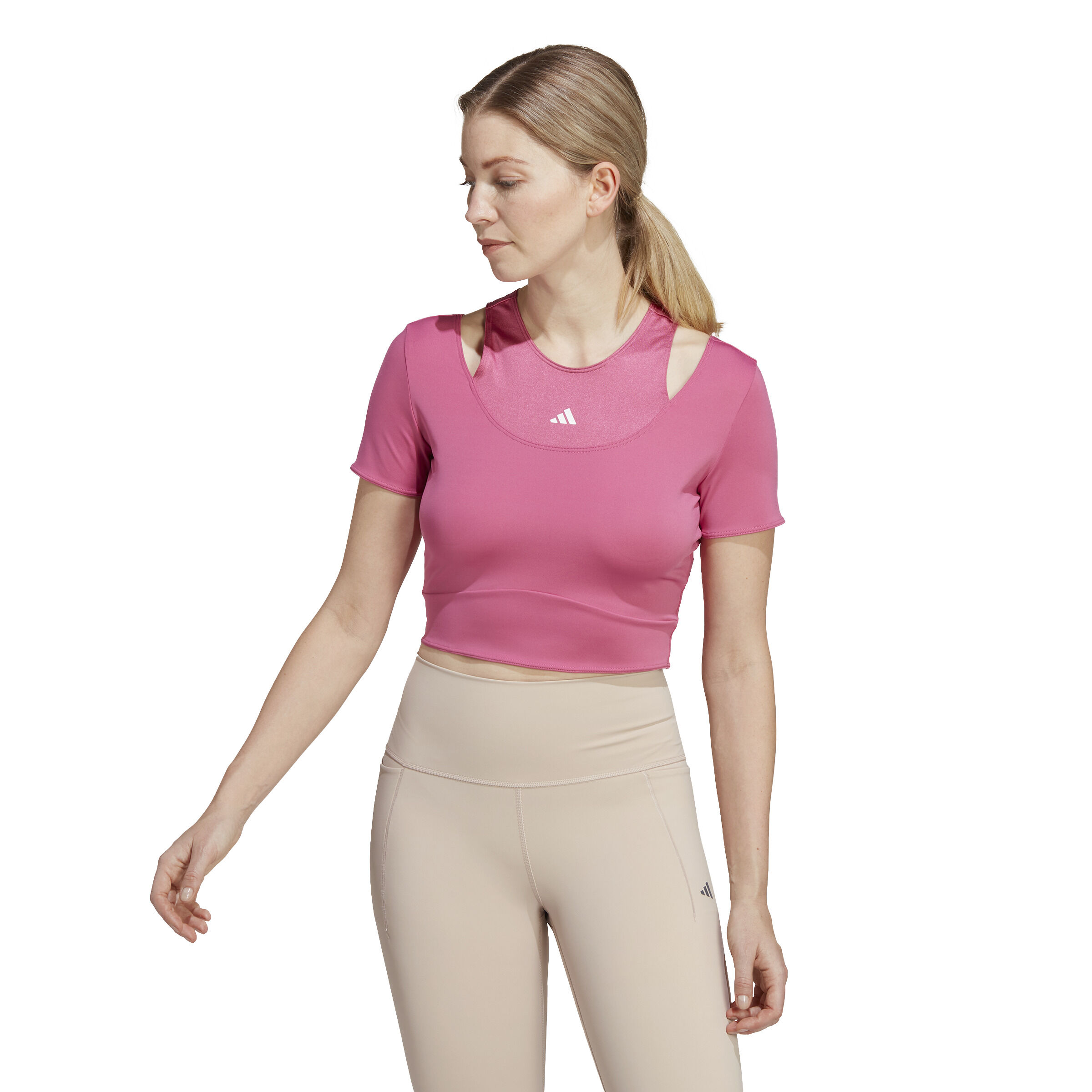 Adidas t shirt women crop top shop