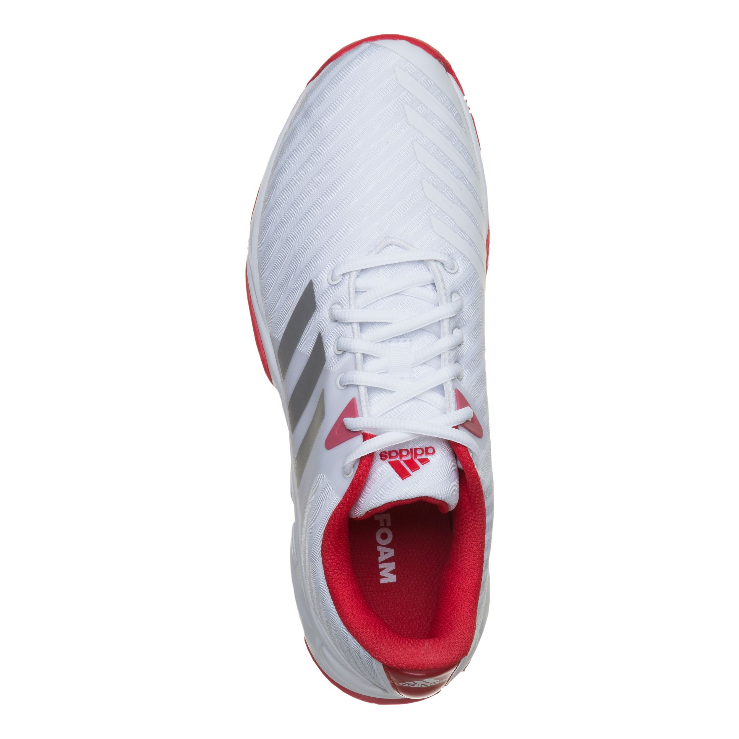 Barricade Court 3 Allcourtschuh Herren WeiB Rot