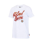 Roland Garros Bekleidung Roland Garros T-Shirt Kinder-Wei&szlig;