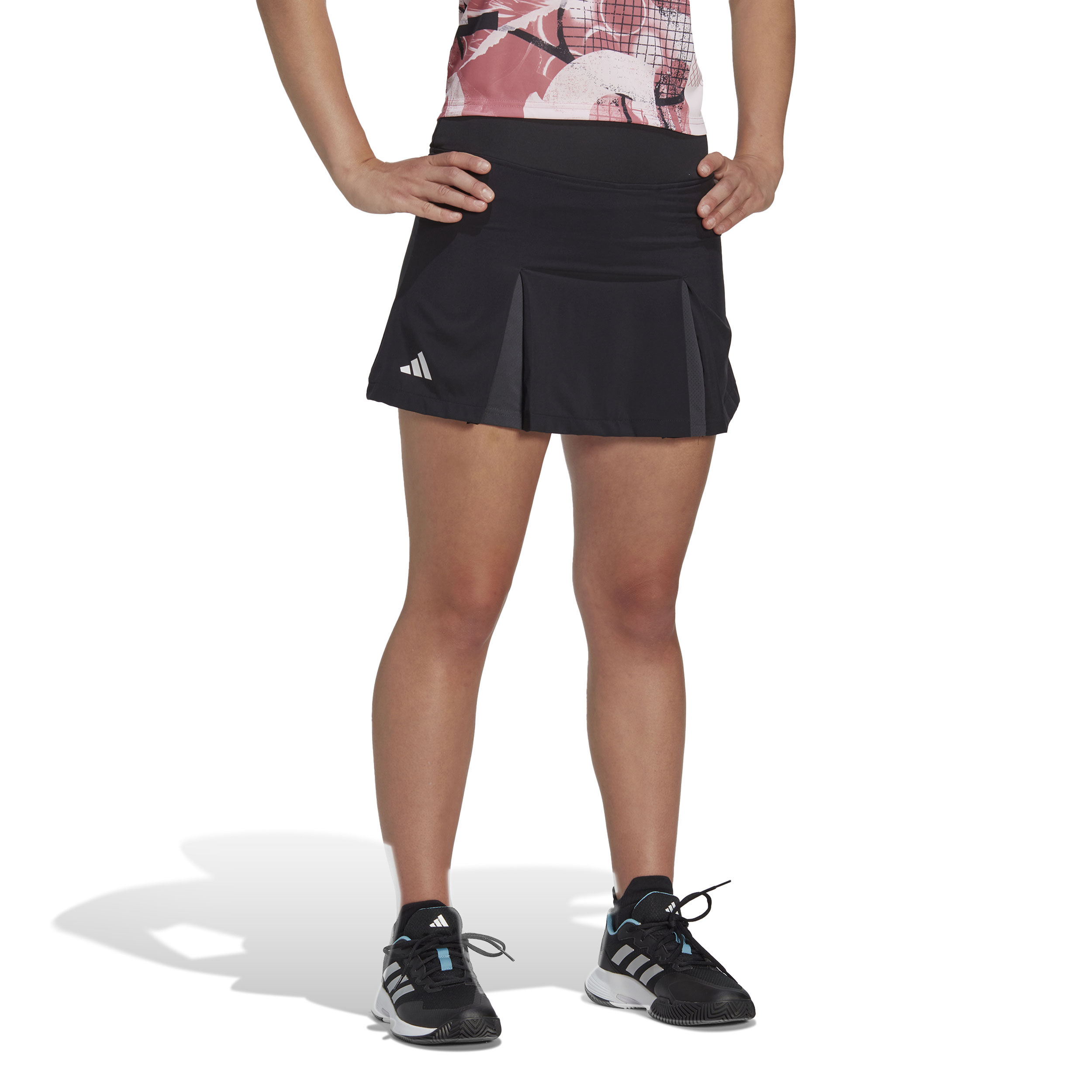 Club Pleated Rock Damen Schwarz