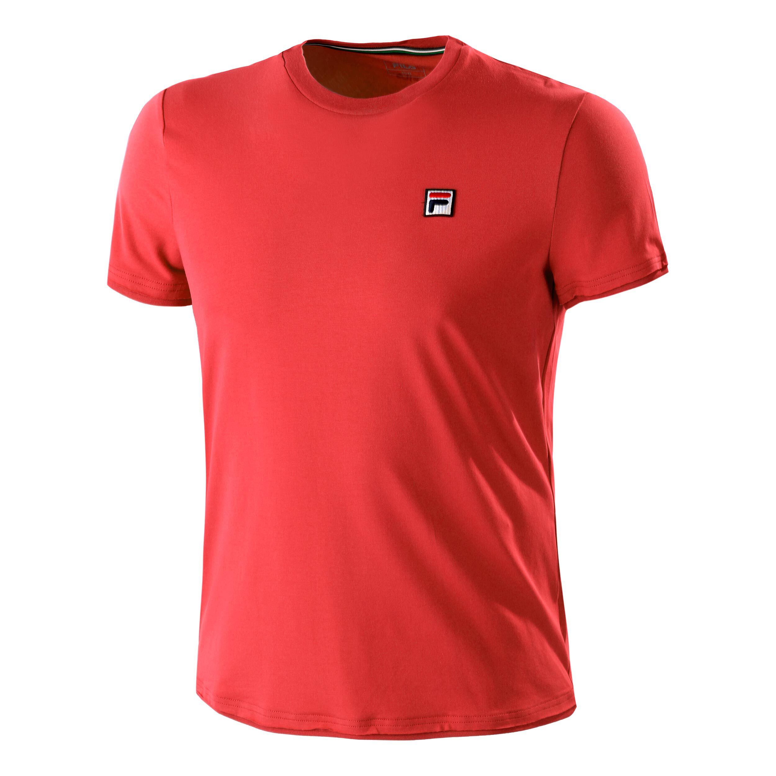 T shirt fila rouge outlet
