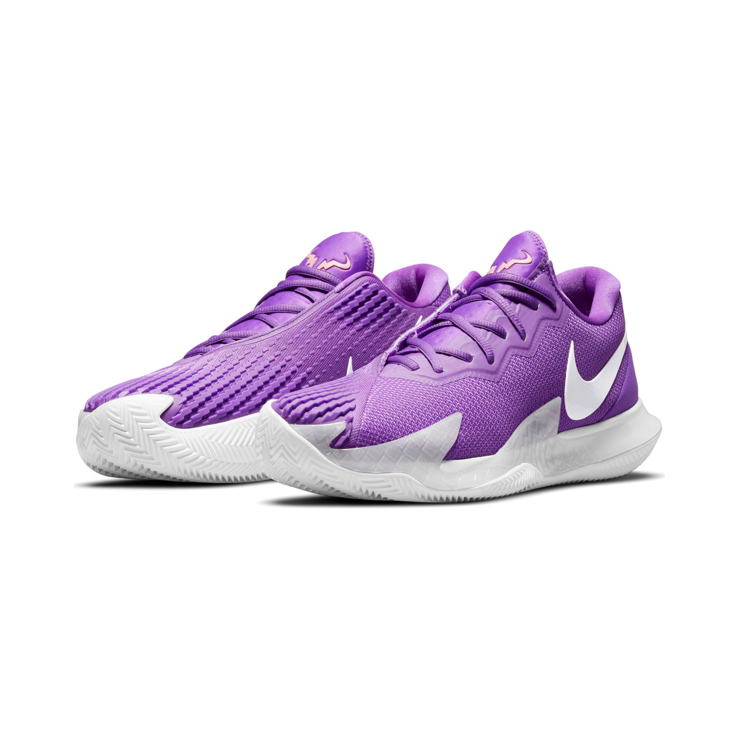 Rafael Nadal Zoom Vapor Cage 4 Sandplatzschuh Herren Lila Wei
