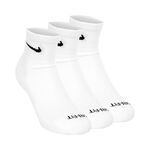 Nike Bekleidung Nike Everyday Plus Cushioned Tennissocken-Weiß