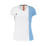 Babolat Bekleidung Babolat Play Tank-Top M&auml;dchen-Wei&szlig;,Hellblau