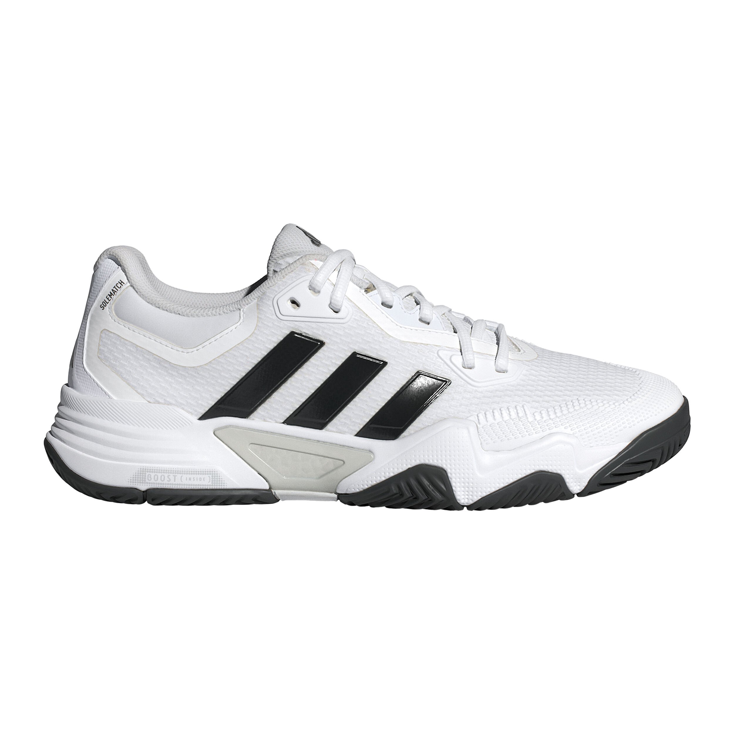Adidas men's club 2 tennis shoes  white/black/coral 2025