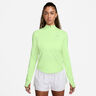 Swift Half-Zip Laufshirt Damen - limette