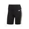 Training Essentials 3-Stripes High-Waisted Short Tights