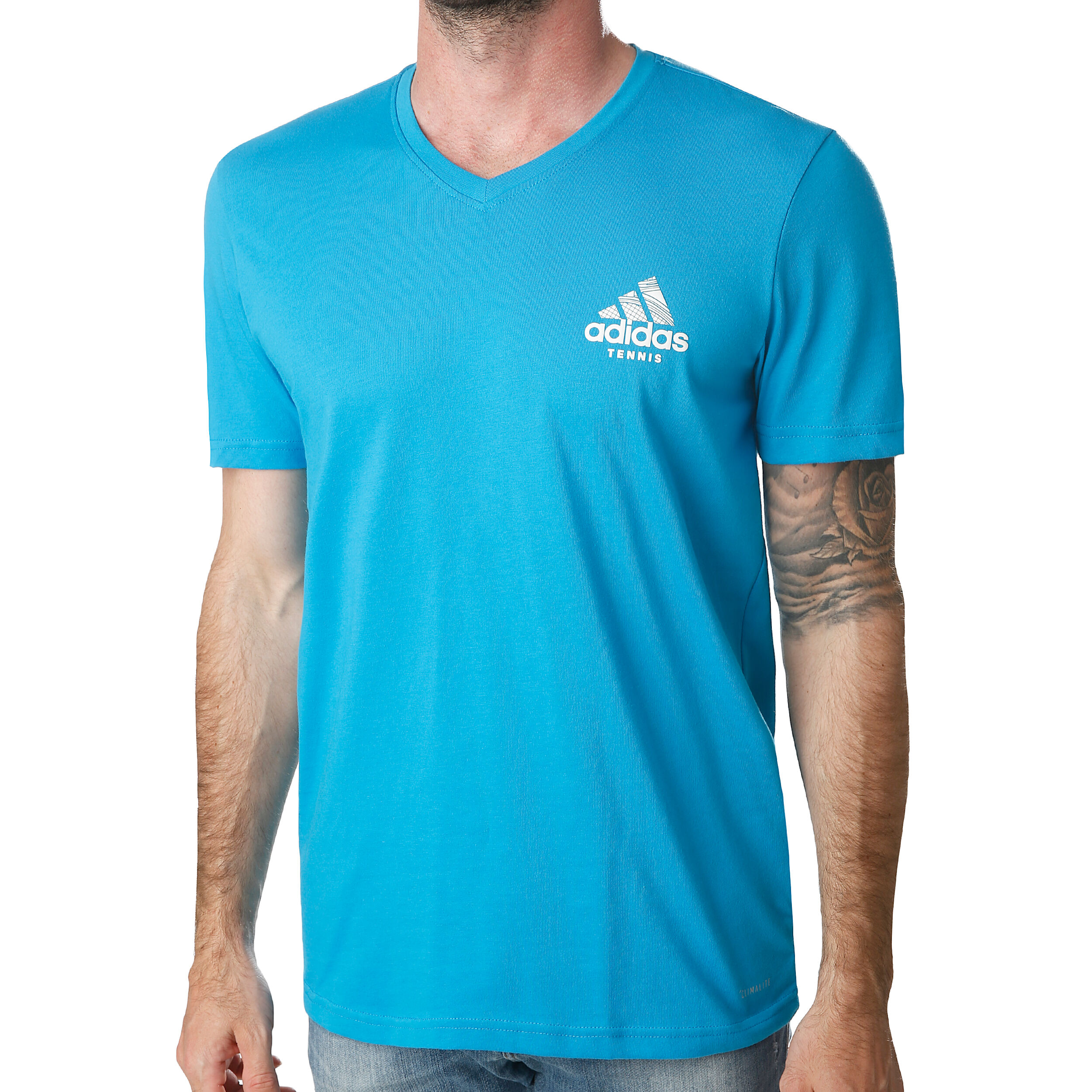 Adidas pb v-neck t-shirt top