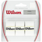 Wilson Overgrips Wilson Pro Overgrip Sensation 3er Pack-Wei&szlig;