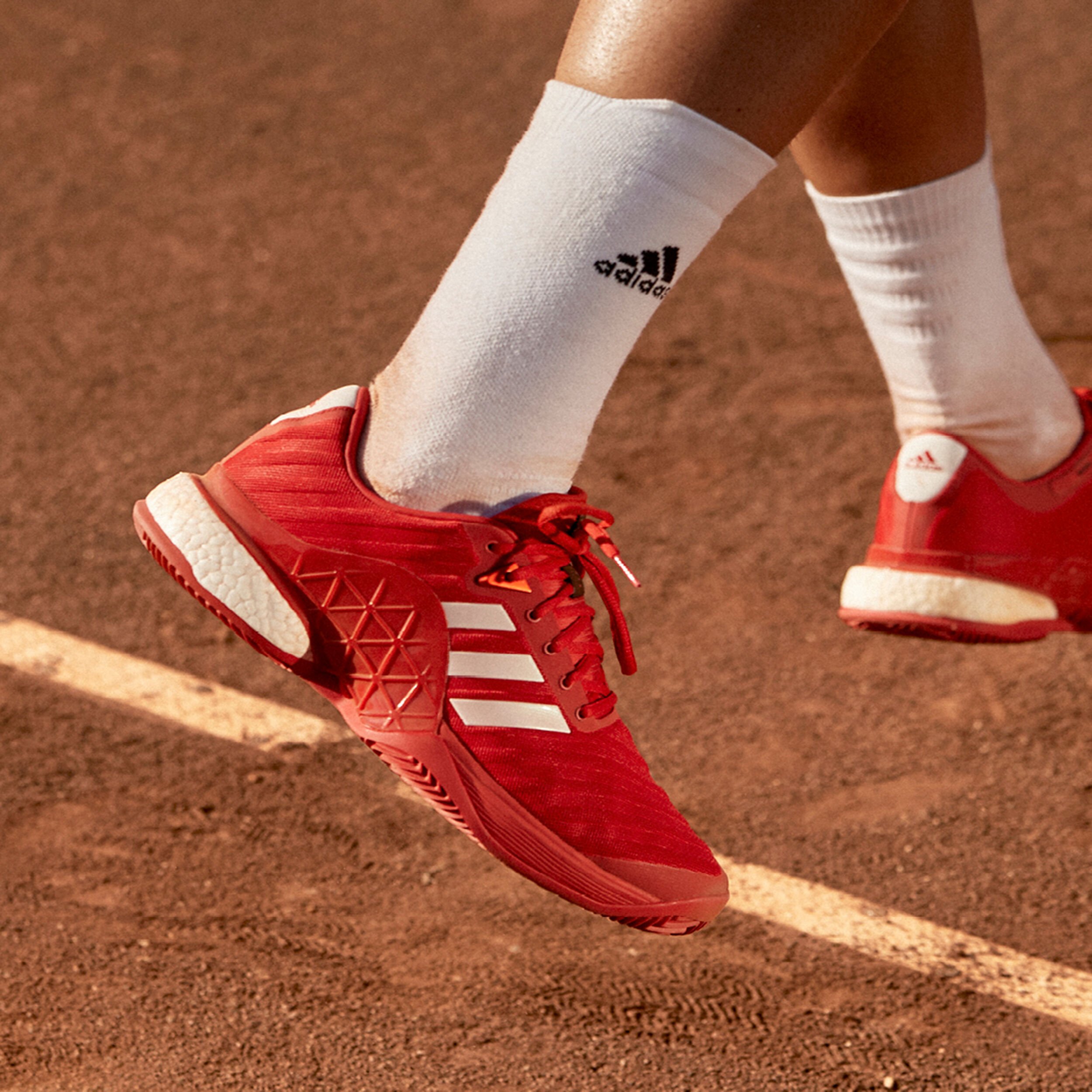 Adidas mens barricade boost tennis shoes 2025