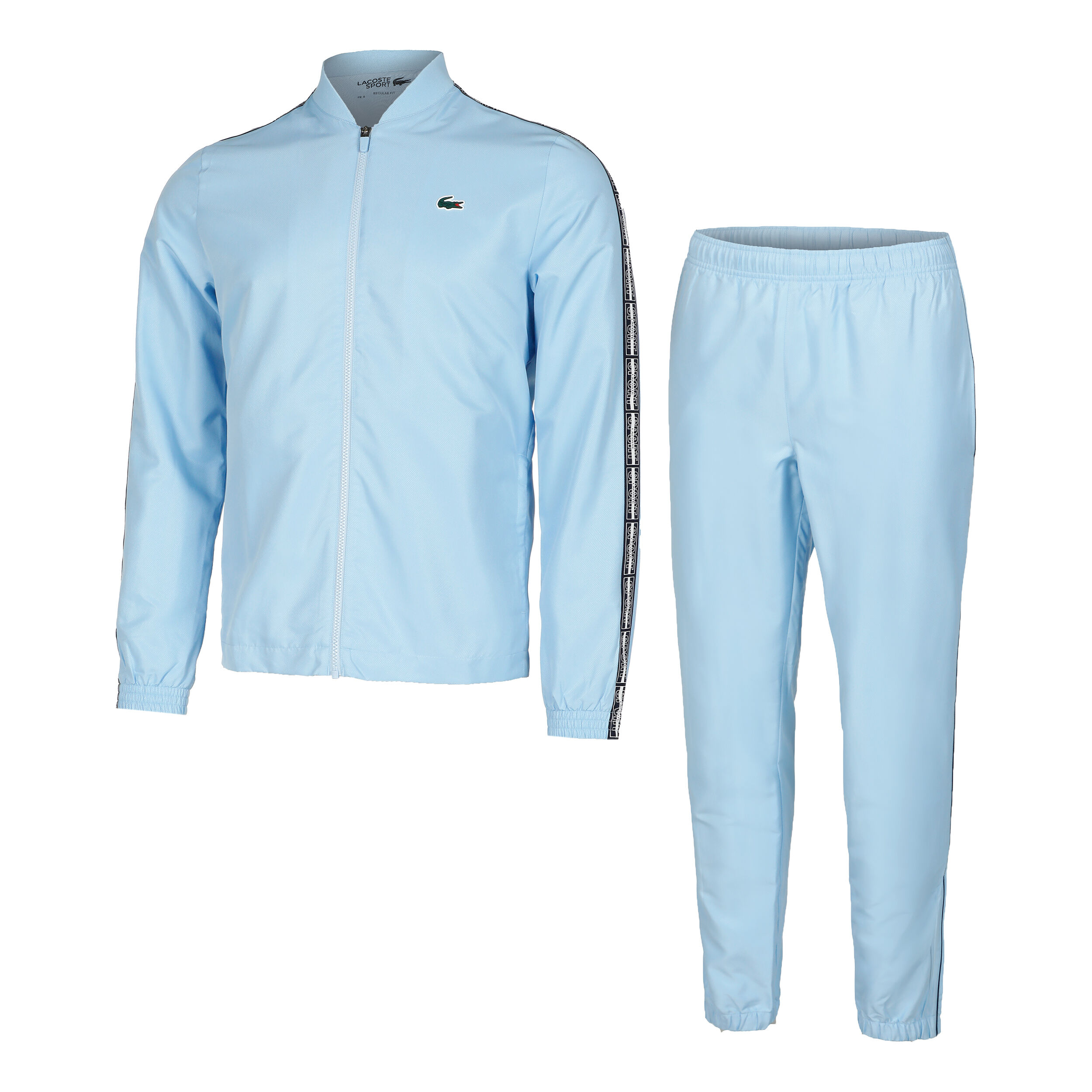 Baby blue lacoste tracksuit shop
