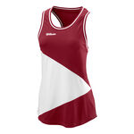 Wilson Bekleidung Wilson Team II Tank-Top Damen-Dunkelrot,Weiß
