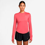 Nike Bekleidung Nike Swift Laufshirt Damen - koralle, silber