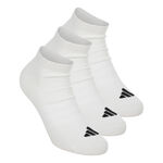 adidas Tennissocken adidas Essentials Low 3P Tennissocken - 3er Pack Unisex-wei&szlig;, schwarz