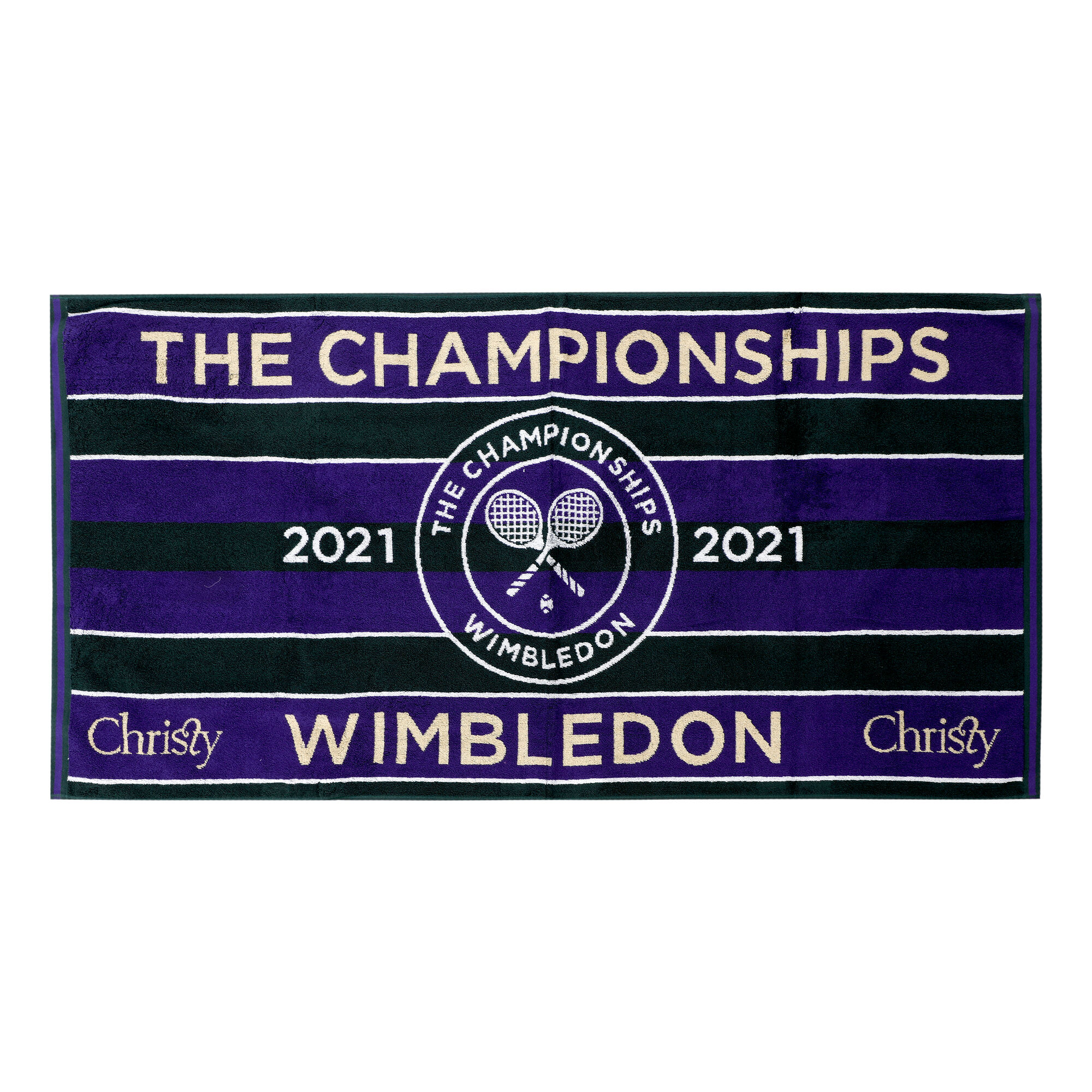 Christy Championship Handtuch Grun Lila Online Kaufen Tennis Point