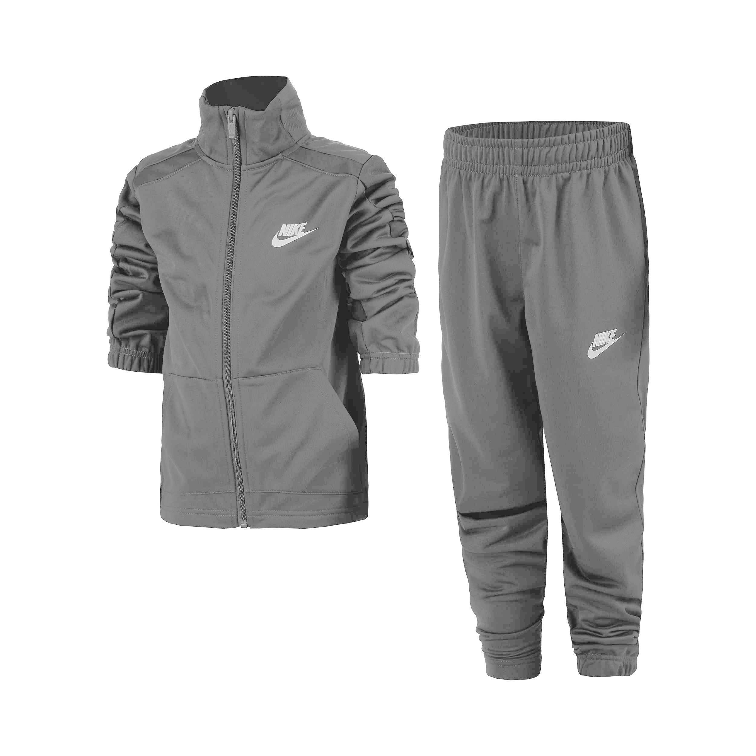 Sportswear HBR Trainingsanzug Jungen Grau WeiB