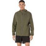 ASICS Bekleidung ASICS Fujitrail Elite Waterproof Laufjacke Herren-grün