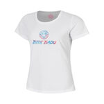 BIDI BADU Tennisbekleidung BIDI BADU Logo Chill T-Shirt Kinder-weiß