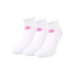 BIDI BADU Bekleidung BIDI BADU Leana No Show Tech Sportsocken 3er Pack Damen-Wei&szlig;,Pink