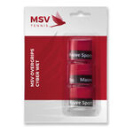 MSV Overgrip Cyber Wet 3er Pack rot