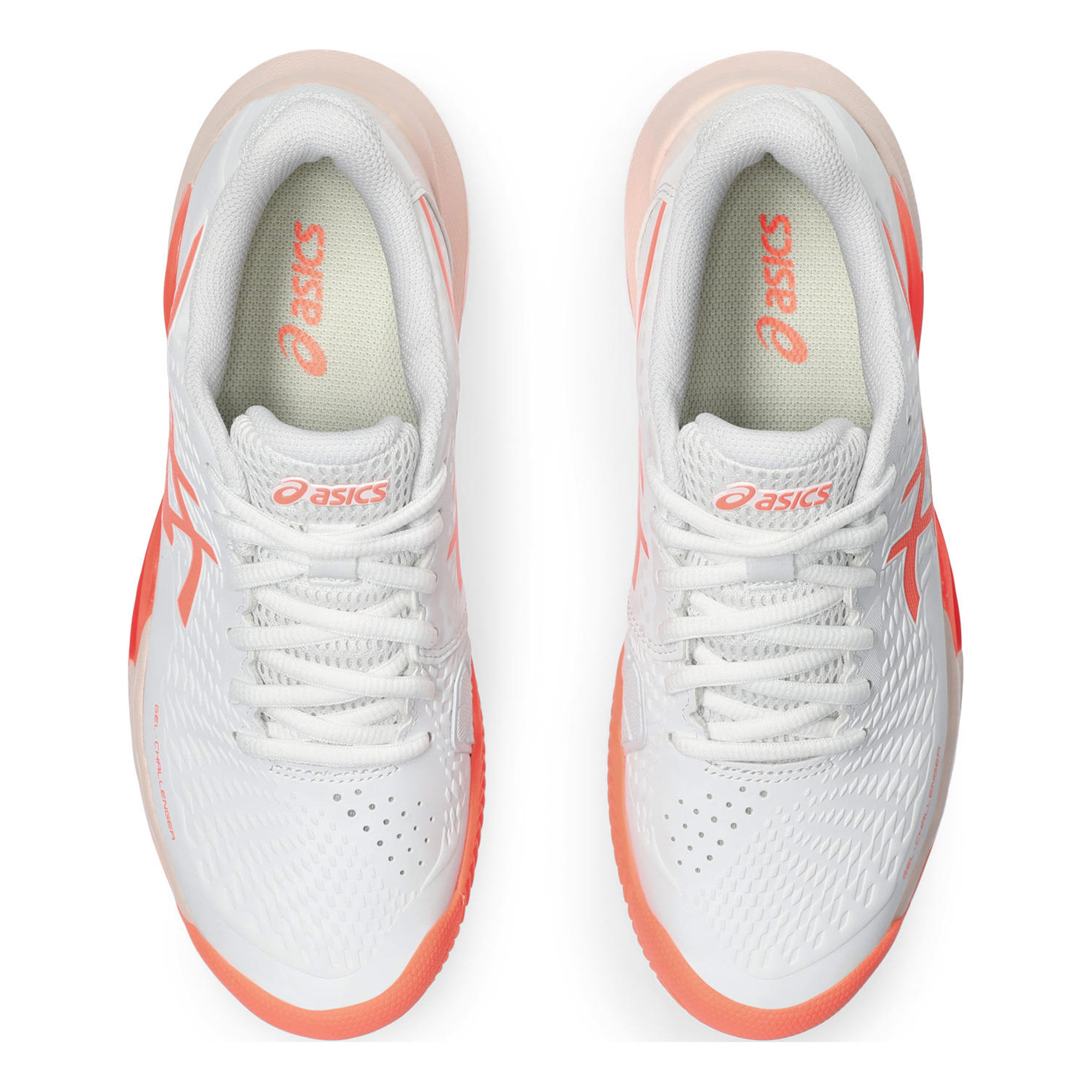 ASICS Gel Challenger 14 Sandplatzschuh Damen WeiB Koralle online kaufen Tennis Point DE