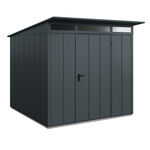 Hörmann Gerätehaus Hörmann Set Berry Modern-P,Typ 2 Gerätehaus-Anthrazit